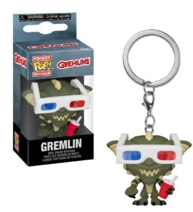 Pop! Keychain - Gremlins - Gremlins w/ 3D Glasses - Was £8.99 NOW £5.99