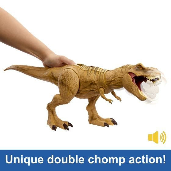 Jurassic World Dino Trackers Tyrannosaurus Rex Hunt 'N Chomp Dinosaur Figure