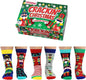 United Oddsocks Crackin' Christmas Nutcracker Men's Socks Festive Gift Idea