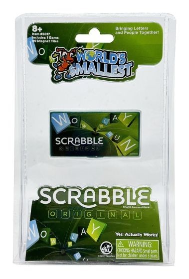 Worlds Smallest Scrabble Original Board Game