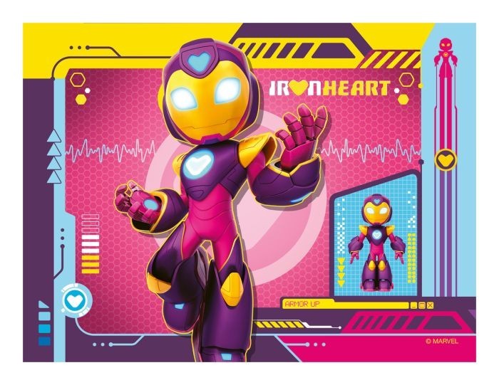 Ravensburger 4 Puzzles in a Box Iron Man & His Awesome Friends