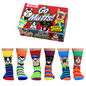 United Oddsocks Go Mutts Dog Themed Men's Socks Size 6-11 Christmas Gift Idea