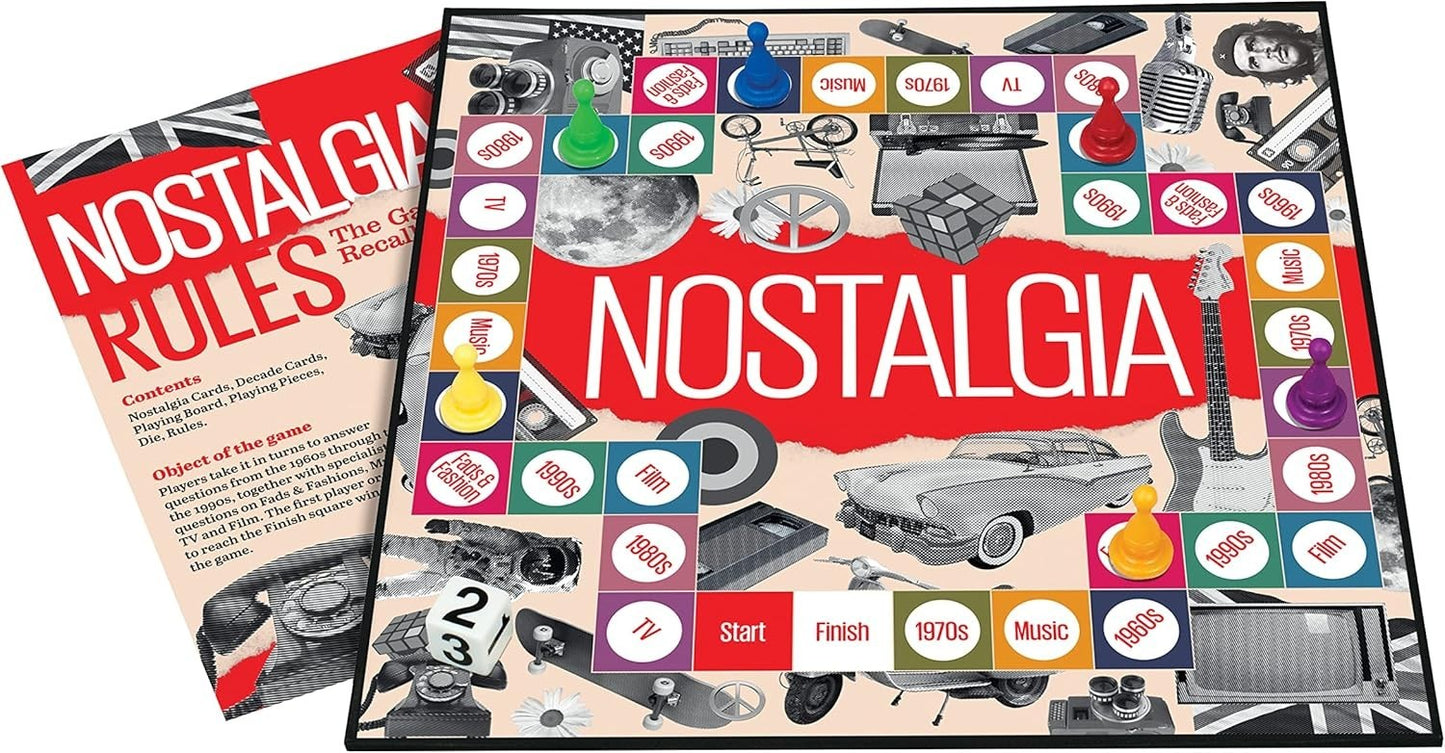 Cheatwell Games Nostalgia Board Game The Game that Recalls the Past