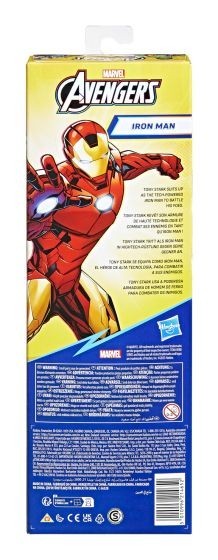 Marvel Avengers Titan Hero Series Iron Man 12” Action Figure