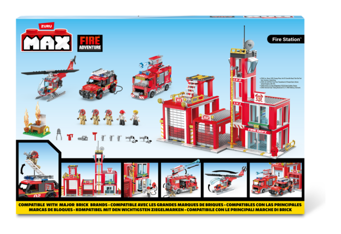 Zuru - Max City 933 Brick Box playset - WAS £34.99 NOW £19.99