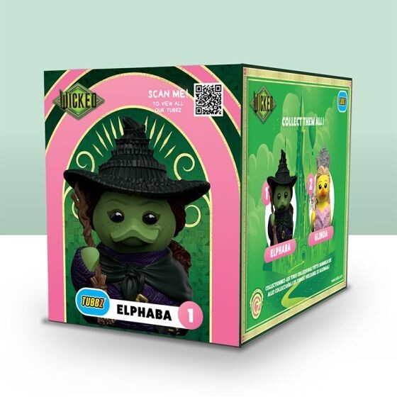 Wicked - Elphaba Thropp - Boxed Tubbz - Was £18.99 NOW £16.99