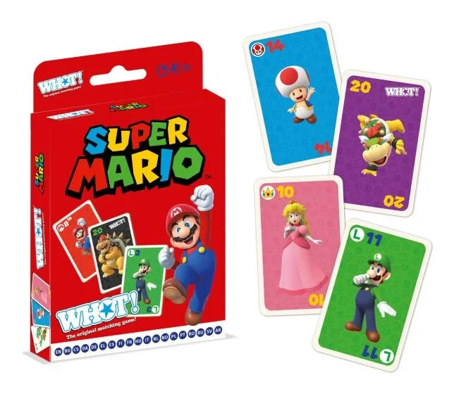 Brand New Super Mario WHOT! Card Game
