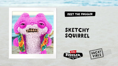 Fuggler 9in Vacay Vibes S1 - Sketchy Squirrel (Pink)
