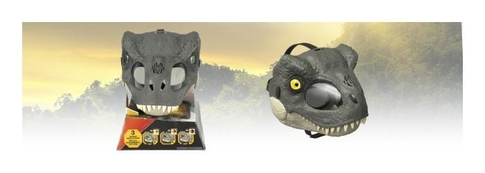 Jurassic World T-Rex Mask with LED Light Up Eyes Feature  -WAS £39.99 NOW £29.49