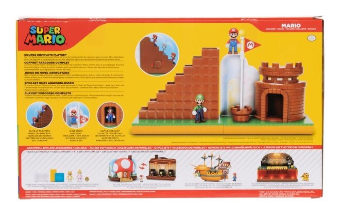 Nintendo Super Mario 2.5" Level End Playset -Was £21.99 NOW £17.49 (ONLY 1 LEFT)