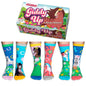 United Oddsocks Giddy Up Horse Themed Set Of 6 Girls Socks - UK Size 12-5.5