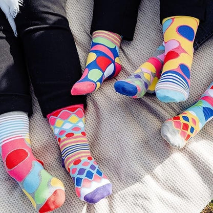 UNITED ODDSOCKS FOOT KANDY SIX PICK AND MIX ODD SOCKS LADIES UK 4 - 8 GIFT IDEA
