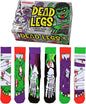 Dead Legs 6 Mix and Match Halloween Horror Socks for Men UK 6–11