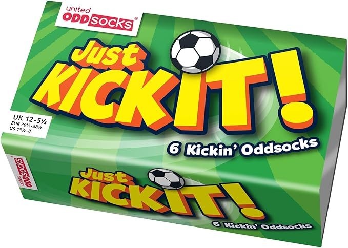 Oddsocks JUST KICK IT SOCKS