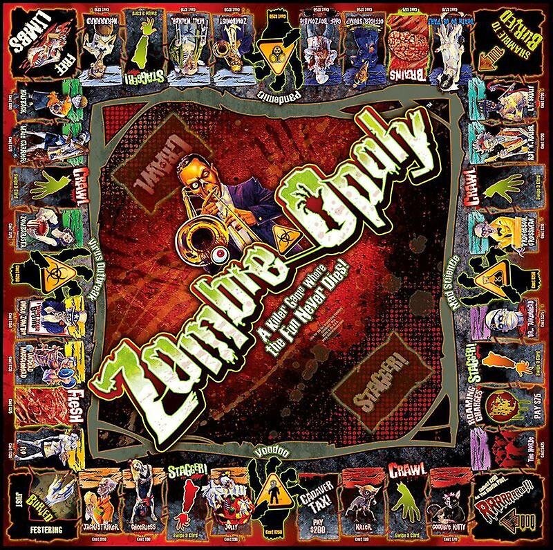Zombie-Opoly - Cheatwell Games (NEW!)----ONLY 1 LEFT IN STOCK