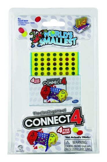 Worlds Smallest Connect 4 Game Mini Version Brand New!