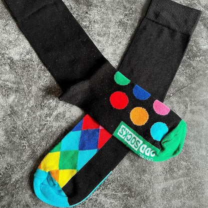 United Oddsocks The Sock Exchange Box of 6 Multicoloured Men Socks UK Size 6-11