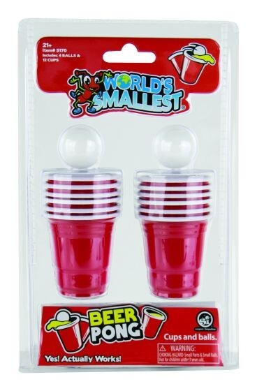 World`S Smallest - Operation & Beer Pong 2Pk NEW