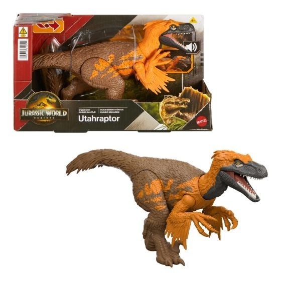Jurassic World Saga Wild Roar Utahraptor