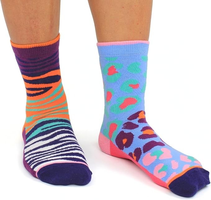 United Oddsocks Get Spotted 6 Odd Socks Gift Box-Ladies Size 4-8