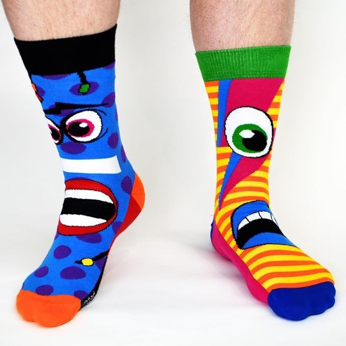 ODDSOCKS THE FUNK HEAD SOCKS