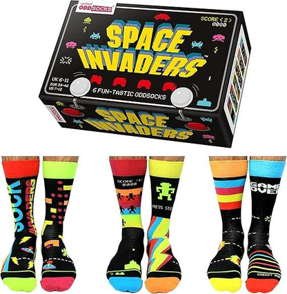 ODDSOCKS - SPACE INVADERS SOCKS