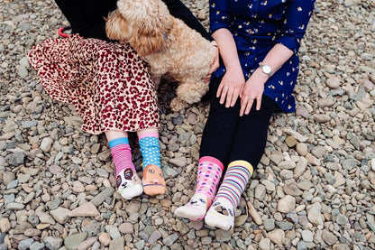 United Oddsocks Pawsome Odd socks Dog Puppy Women's Novelty UK 4- 8 Ideal Gift