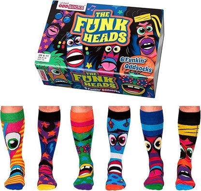 ODDSOCKS THE FUNK HEAD SOCKS