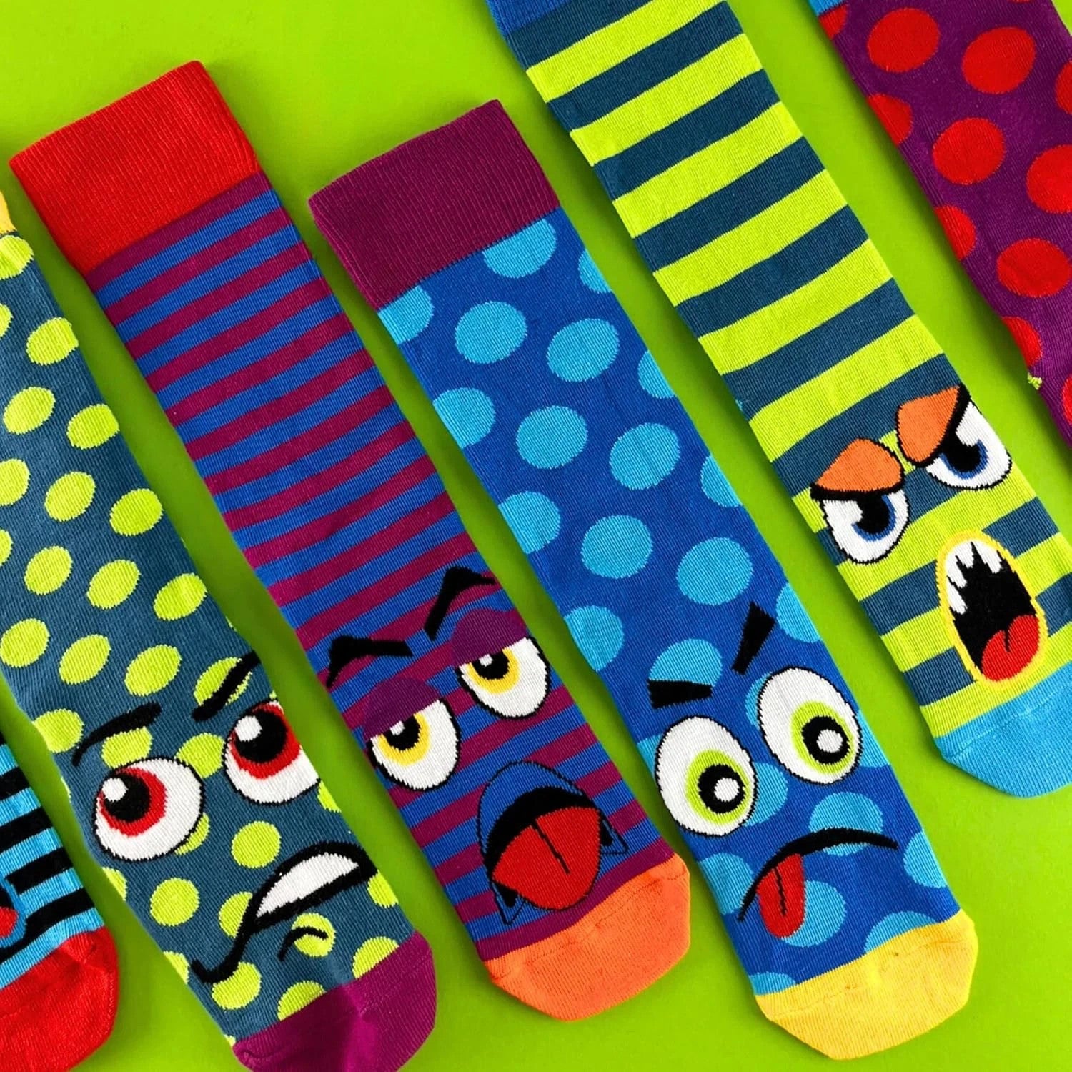 ODDSOCKS - GRUMP HEADS SOCKS