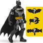 DC BATMAN, 4-Inch Rebirth Tactical BATMAN Action Figure with 3 Mystery Accessori