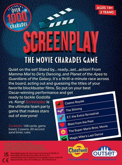 Outset Media Screenplay: The Movie Charades Game (NEW!)