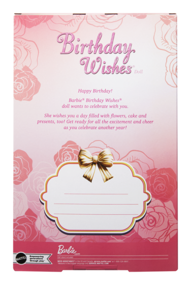 Barbie Birthday Wishes Doll