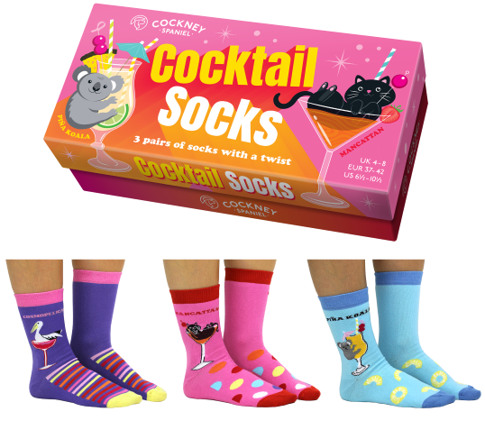COCKNEY SPANIEL - Cocktail Socks