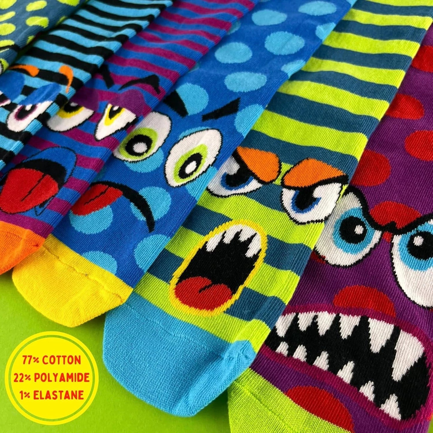ODDSOCKS - GRUMP HEADS SOCKS