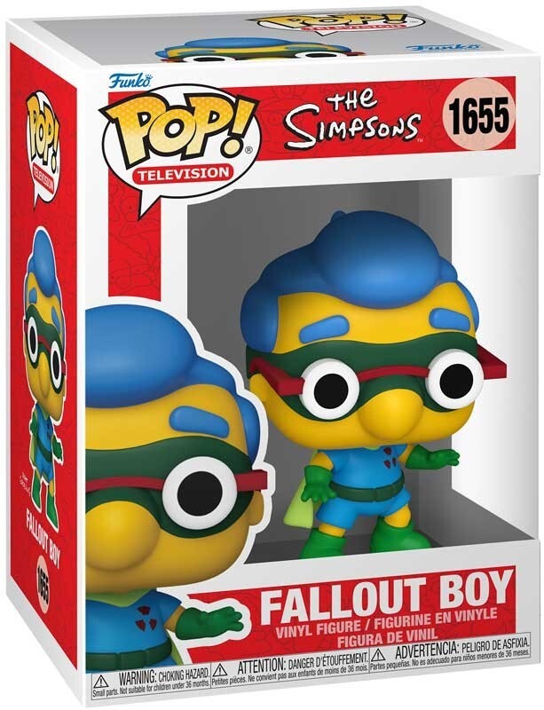 FUNKO POP TV: SIMPSONS S10 - FALLOUT BOY - Was £13.49 NOW £9.99