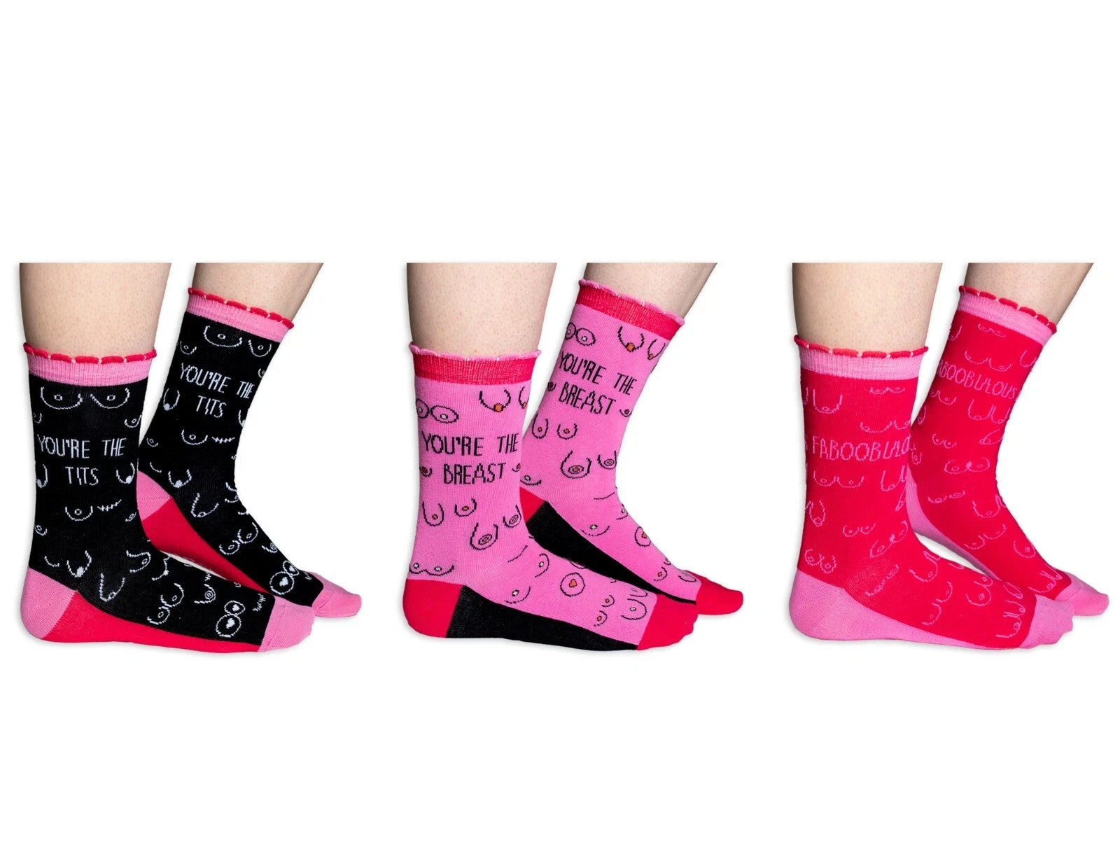 COCKNEY SPANIEL - YOU'RE FABOOBLOUS SOCKS