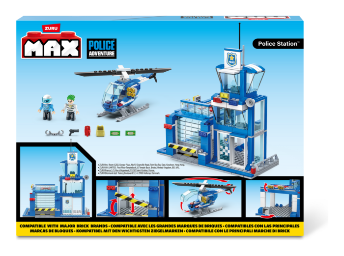 Zuru - Max City 318 Brick Block Playset - WAS £14.99 NOW £9.99