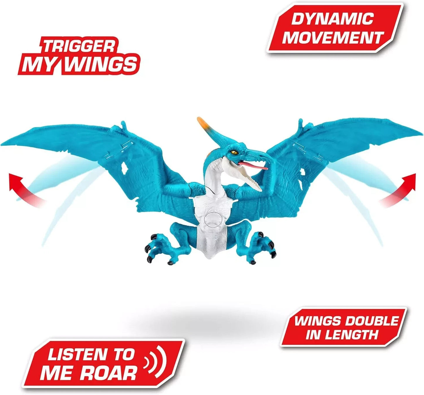 Robo Alive Dino Action Pterodactyl Ages 3+ Roars & Moves WAS £10.59 NOW £9.49