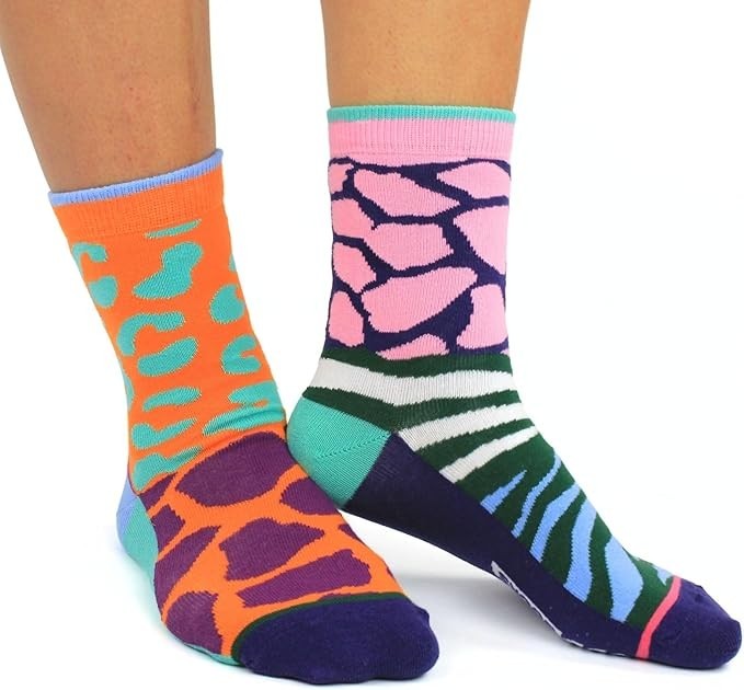 United Oddsocks Get Spotted 6 Odd Socks Gift Box-Ladies Size 4-8