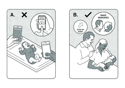 Stop Looking at Your Phone: A Helpful Guide by Son of Alan (Hardcover - NEW!)