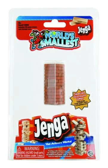 World's Smallest- Jenga