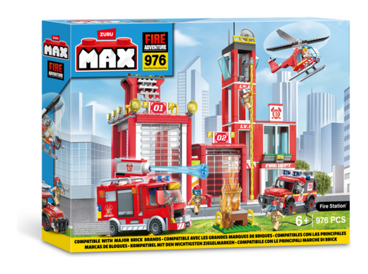 Zuru - Max City 933 Brick Box playset - WAS £34.99 NOW £19.99