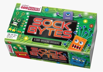 United Oddsocks Sock Bytes Children's Socks Christmas Stocking Filler Idea
