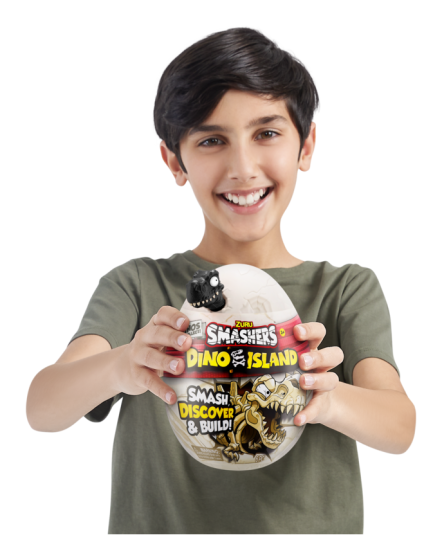 Zuru Smashers Dino Island Nano Egg Random Assorted Styles Age 5+ New