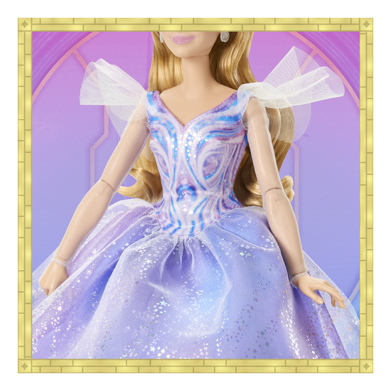 Wicked 2 For Good Movie Enchanting Glinda Upland Deluxe Fashion Doll JFM13