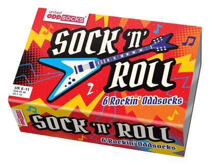 United Oddsocks - Men's Sock N Roll Odd Socks UK 6 - 11