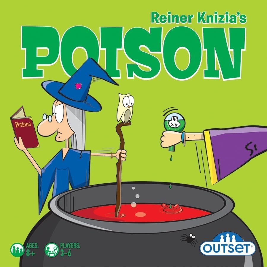 Cheatwell Games Poison Card Game | The Wicked Card Game Full Of Poison