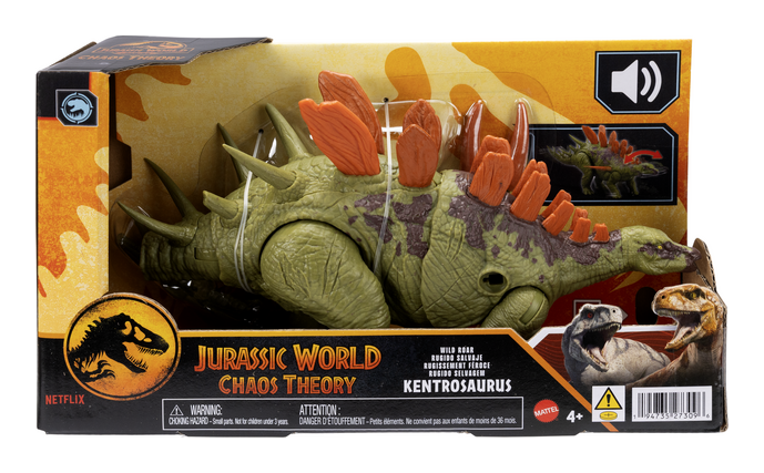 Jurassic World Wild Roar Kentrosaurus - Was £19.99 NOW £16.99