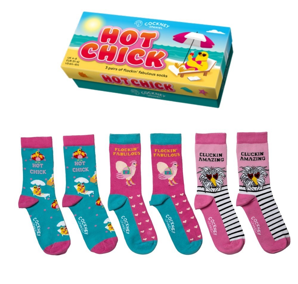 COCKNEY SPANIEL HOT CHICK SOCKS
