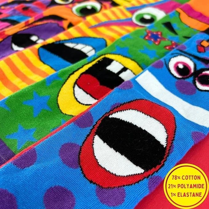 ODDSOCKS THE FUNK HEAD SOCKS